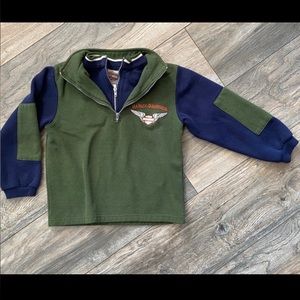 Children’s Harley Davidson Quarter Zipper Sweater